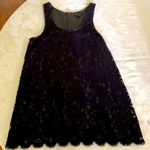 Theory black lace lined shirt. Never worn